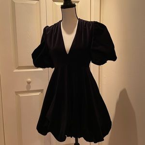 Zara Cute velvet dress